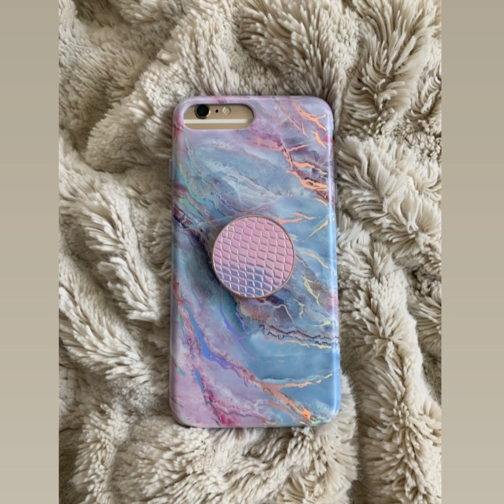 Iphone 6/7 Plus Case With Pop Socket - image 1